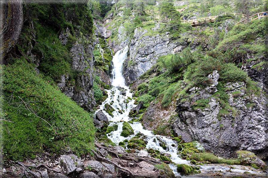 foto Cascate alte in Vallesinella